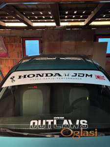 Honda performance nalepnica za soferku